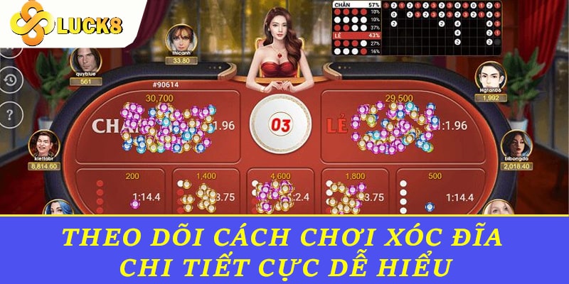 Theo dõi cách chơi Xóc Đĩa chi tiết cực dễ hiểu